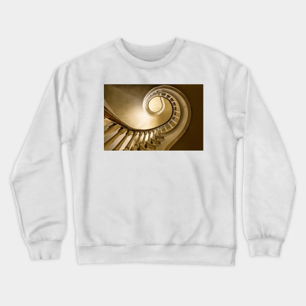 Spiral Staircase 3 Crewneck Sweatshirt by Robert Alsop